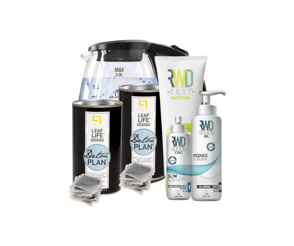Full Pack LEAFLIFE®:  DETOX + QUEMA GRASA